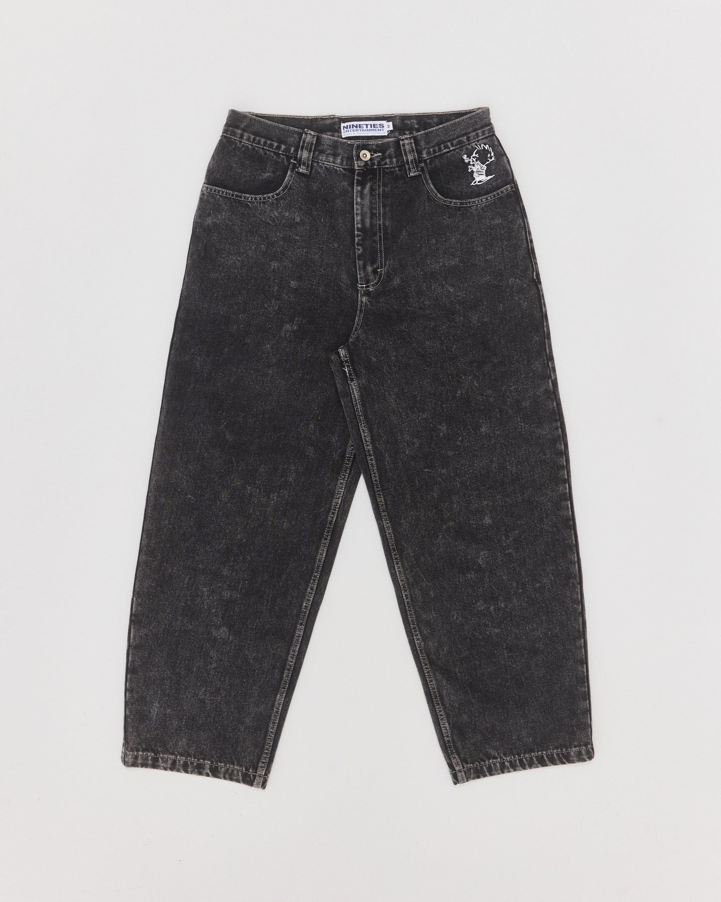 90s Jeans Black