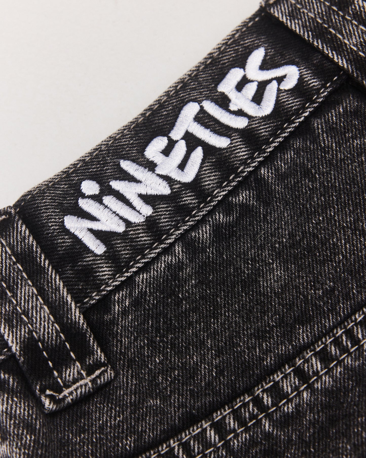 90s Jeans Black
