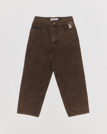90s Jeans Brown