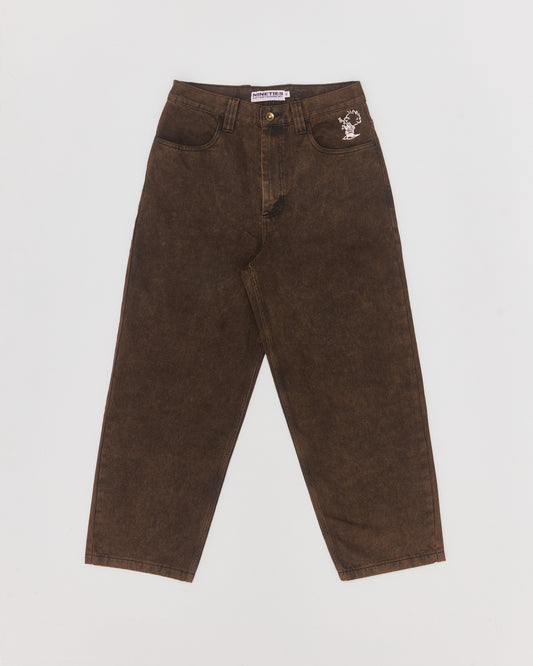90s Jeans Brown