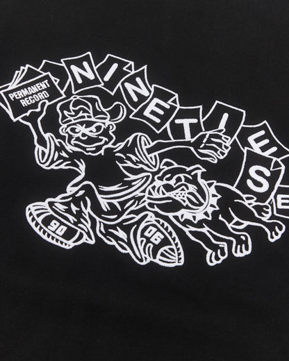 Record Crewneck Black
