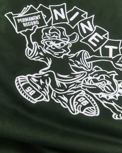Record Crewneck Green